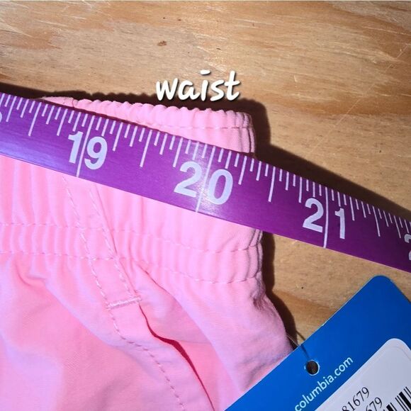Columbia Pink Shorts NWT XXL (SHO45) - Picture 11 of 14
